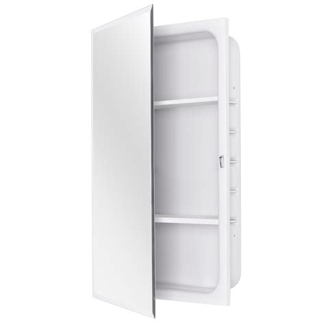 Flemmington Recessed Bevelled Frameless Mirror Medicine Cabinet - Renin ...