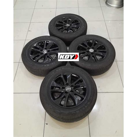 Jual Standart INNOVA REBORN R16 BLACK BAN GT RADIAL 215 65 Ring 16