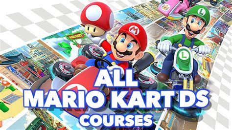 All Mario Kart Ds Tracks In Mario Kart 8 Deluxe Youtube