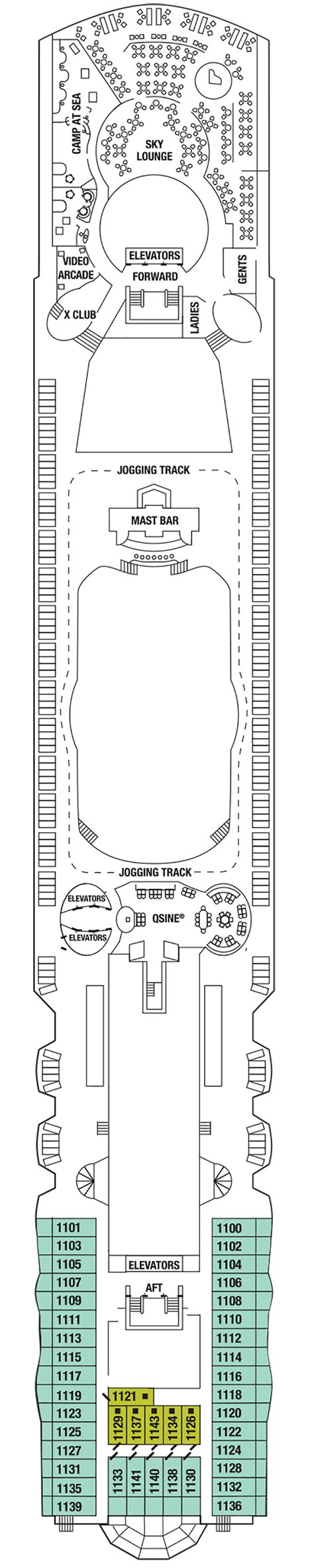 Deck Plans Celebrity Summit Planet Cruise