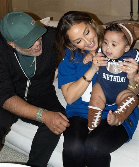 Adrienne Bailon And Israel Houghtons Son Reaches 6 Month Mark