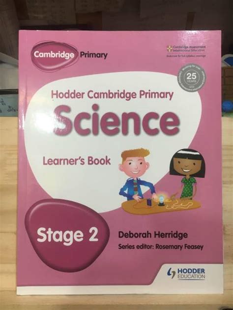 [en] Hodder Cambridge Primary Science Learner S Book 2 หนังสือเรียนวิทยาศาสตร์ ภาษาอังกฤษ