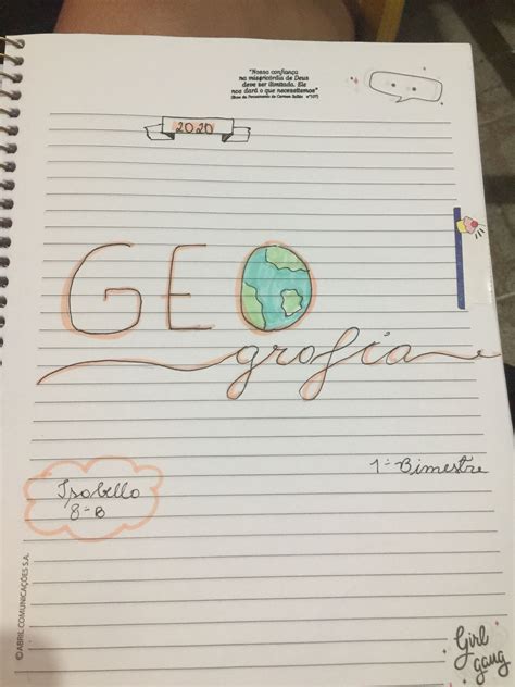 Capa De Trabalho Geografia Trabalho De Geografia Capa Capa Do