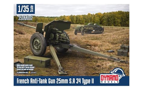 Dynamo Models S A 34 French Anti Tank Gun Armorama