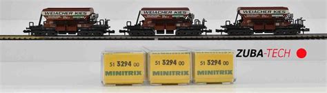 Minitrix X Selbstentladewagen Weiacher Kies Spur N Mit Ovp Kaufen