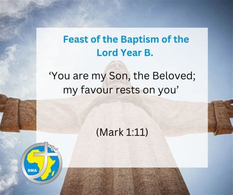 Homily For The Feast Of The Baptism Of The Lord Year B Society Of African Missions