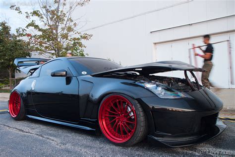 Vlack Nissan Z With Rotiform Dvo Wheels Benlevy