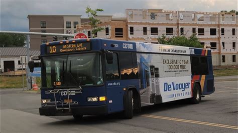 Ride On Cdta Gillig Advantage Low Floor Hauling Voith Ass On