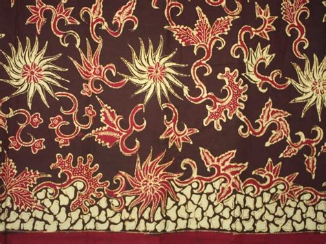 Motif Batik Bunga