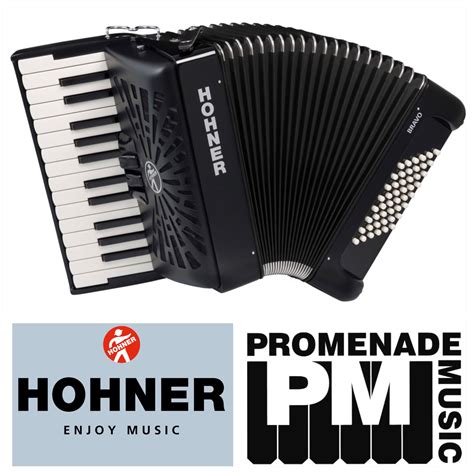 Hohner Bravo Ii 48 Accordion Black