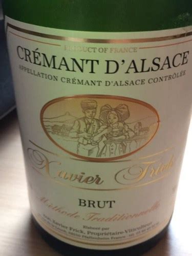 Xavier Frick Crémant d Alsace Brut Vivino US