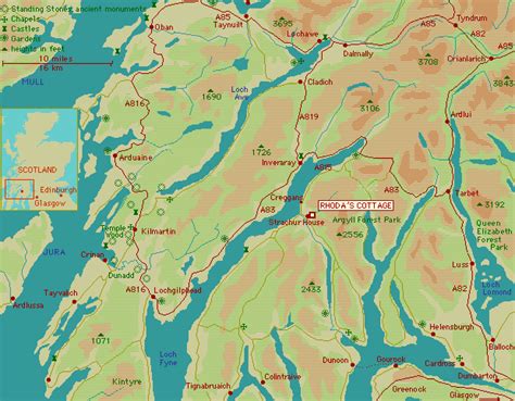 Argyll Map