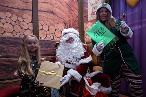 Christmas Santa Claus Comes To Blackpool Zoos Playbarn