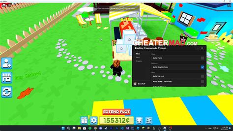 Lemonade Tycoon Script Gui Auto Serve Cheat Auto Hervest And More