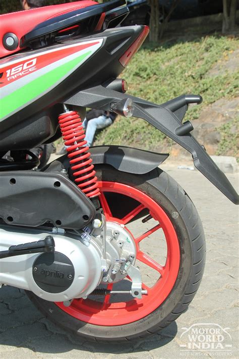 Aprilia SR 150 Race Road Test Review Motor World India