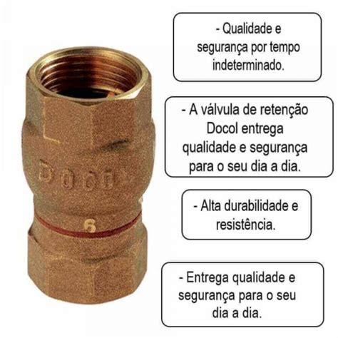 Válvula De Retenção Vertical 2 Docol