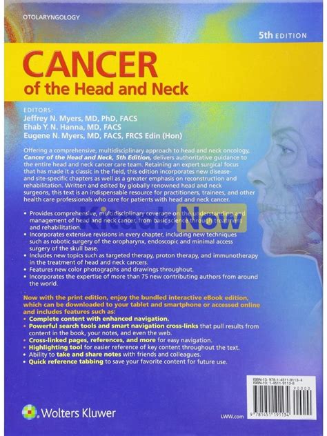 Cancer Of The Head And Neck 5th Edition Kitaabnow