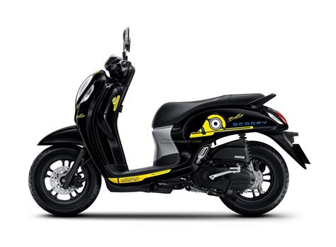 Bikin Ngiler Honda Scoopy Limited Edition Hadir Dengan Warna Lebih