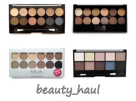 MUA Makeup Academy Eyeshadow Palette Nude Neutral Smokey Funky Festive Electric EBay UK