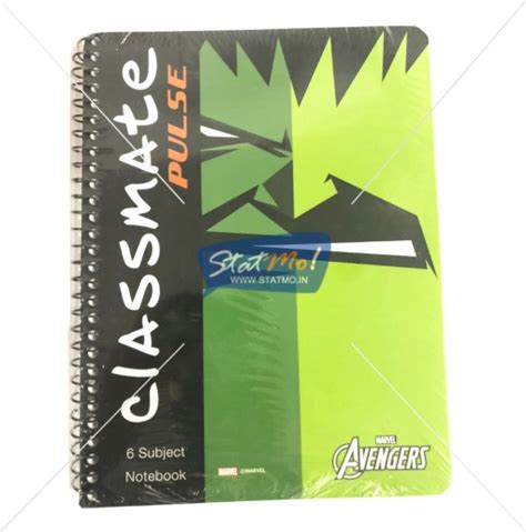 Classmate Pulse Spiral Notebook 300 Pages Unruled The