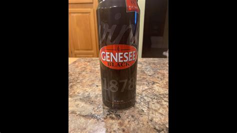 Day 190 Beer Review Genesee Black Genesee Brewing Co 8 ADJUNCT