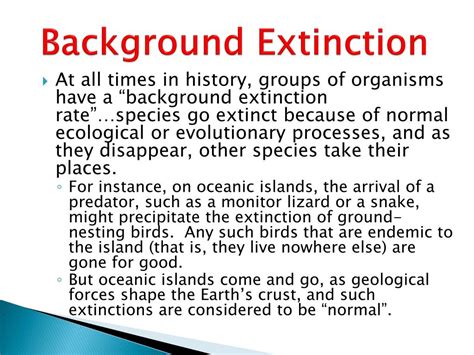 PPT - Extinction PowerPoint Presentation, free download - ID:3123526
