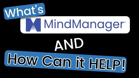 Unlocking Your Productivity Potential With Mindmanager Youtube