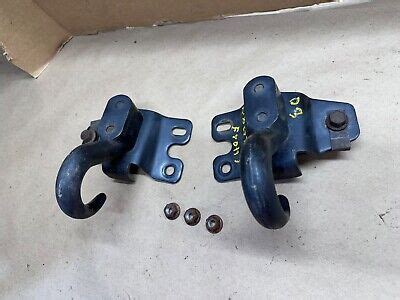 2002 2007 Jeep Liberty KJ FRONT Tow Towing Hooks Hook OEM Factory