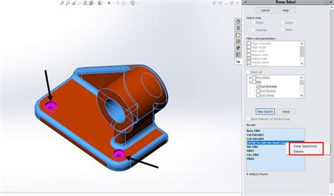 Streamlining Selections In SOLIDWORKS With Power Select Tool IME Wiki