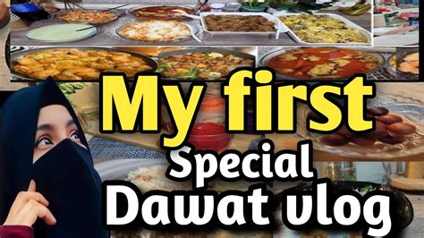 My First Dawat Vlog Urgent Dawat Mean 💕 Dawat Prep And Tips Daily