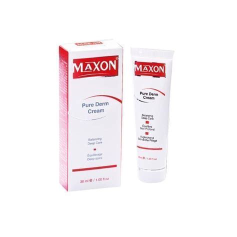 Maxon Pure Derm Cream 30 Ml Uae Beautyonwheels