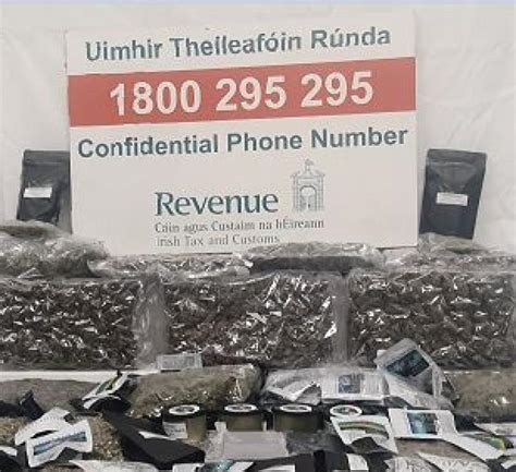 Some Of €200000 Worth Of Illegal Drugs Seized In Dublin Were Destined