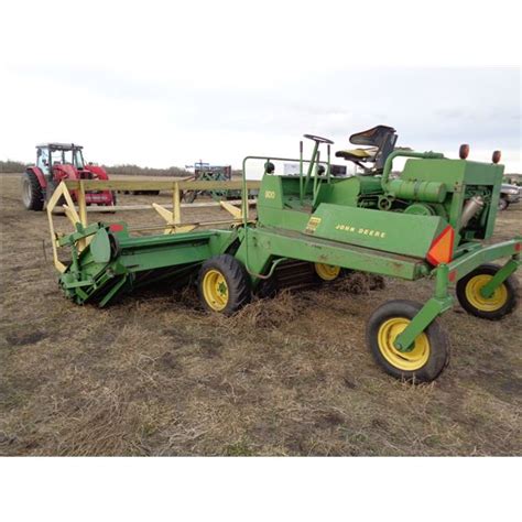 Jd 800 Swather Bat Reel 15 225 Slant 6 Sn 318014e Running When It
