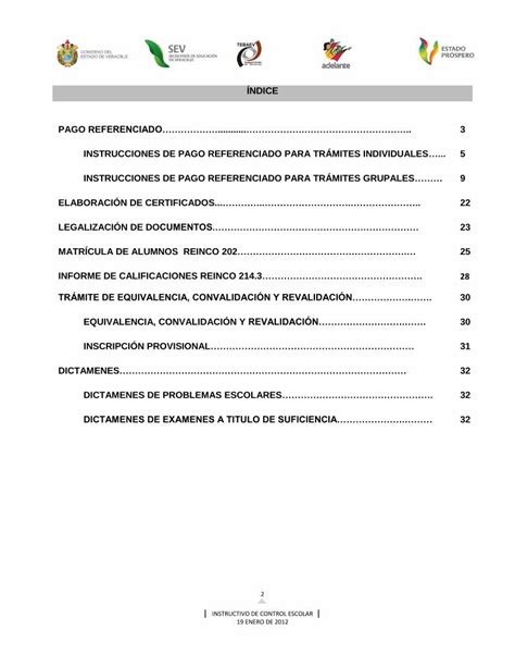 Pdf Instructivo De Control Escolar Xalapacteba Control Pago