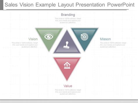 sales vision  layout  powerpoint