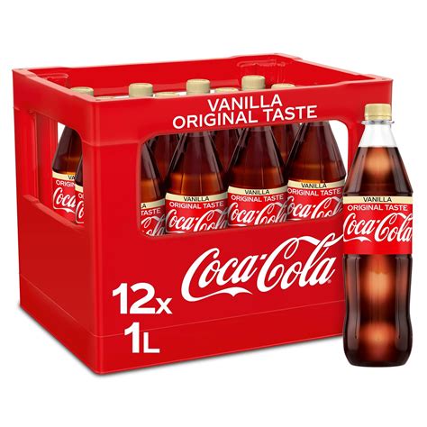 Coca-Cola Vanilla MEHRWEG, (12 x 1,0 l) : Amazon.de: Lebensmittel ...