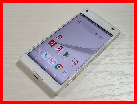 34429wm ジャンク Docomo So 02h Sony Xperia Z5 Compact ホワイト Simロック解除済 1円 1スタandroid｜売買されたオークション情報