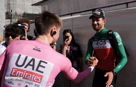 Giro D Italia Aper U Du Duel Contre La Montre Entre Ganna Et