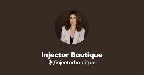 Injector Boutique Instagram Facebook Linktree