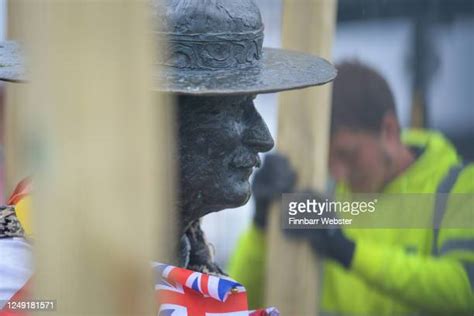 Statue Of Robert Baden Powell Poole Photos and Premium High Res ...