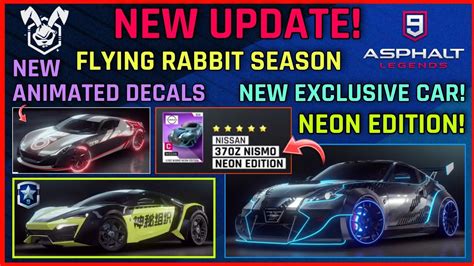 Asphalt 9 New Update New Neon Edition Car New Season And Drive