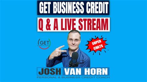 How To Build And Get Business Credit Live Stream Q And A Net 30 Vendors Tradelines Ep7 Youtube