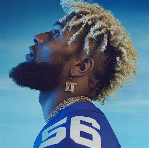 Odell Beckham Jr For Nike Odell Beckham Jr Haircut Beckham Haircut