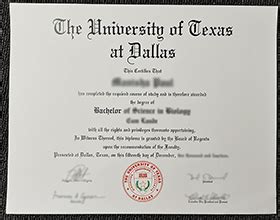 How Much To Buy University Of Texas At Dallas Diploma In Usa