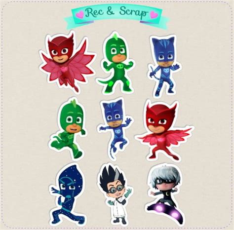 Pin Em Festa Pj Masks