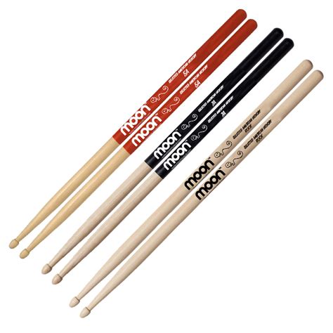 Baquetas A Grip Rojo American Hickory Moon Rocktime