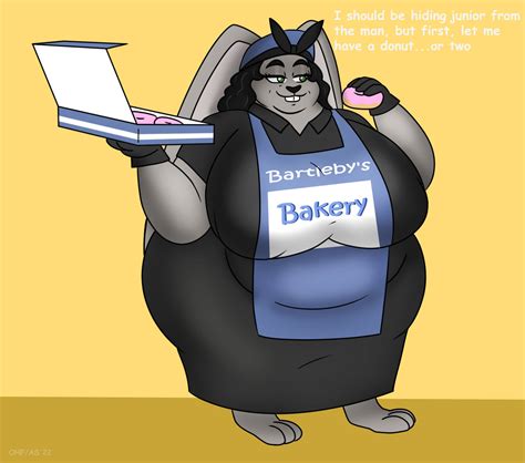 Rule 34 Big Ass Big Breasts Box Box Of Donuts Donut Female Mama Rabbit Tmftw Overweight