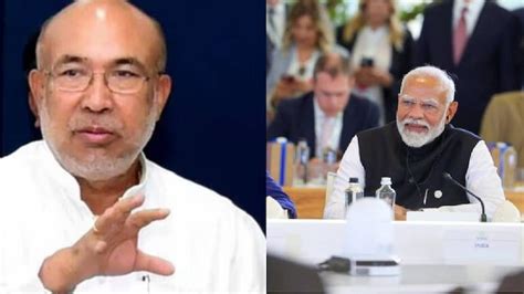 Manipur Cm N Biren Singh Hails Pm Modis Call For Responsible Ai Cyber