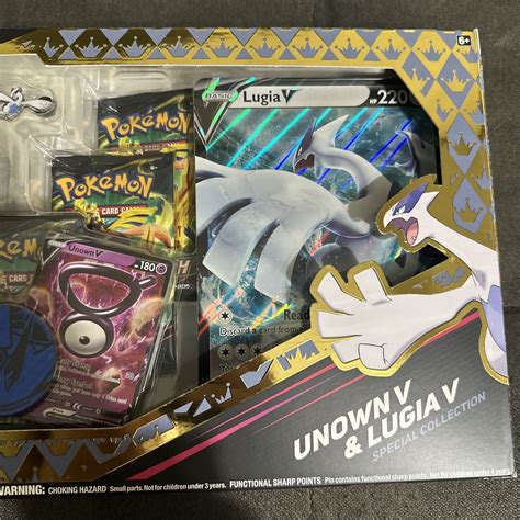 Pokemon Trading Card Game Crown Zenith Unown V And Lugia V Special