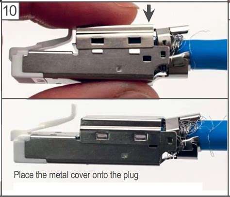 DELOCK RJ45 Plug Field Assembly Cat 6A Installation Guide